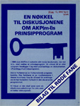Forside Røde Fane, bilag til  nr 7, 1979