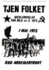 Tjen folket nr 2, 1972
